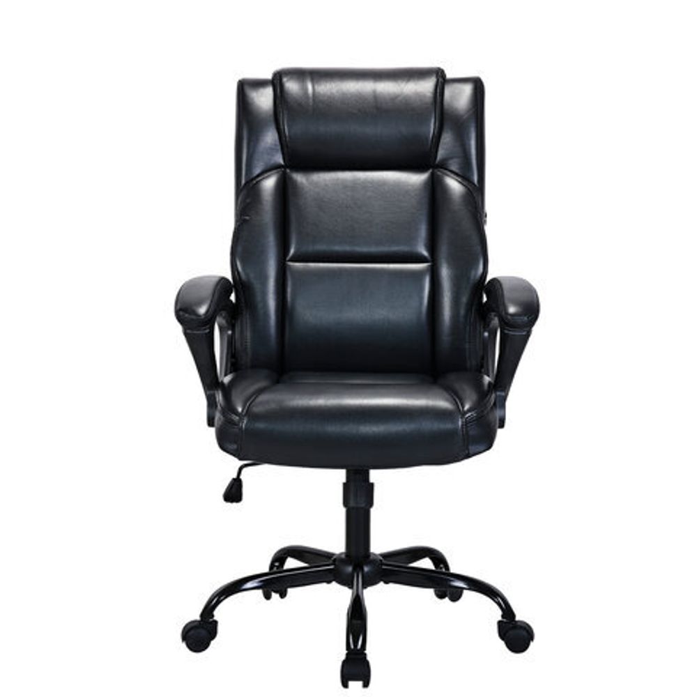 Кресло BRABIX PREMIUM "Oslo EX-549", рециклированная кожа, разборное пятилучие, черное, 532978