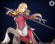 Ча Хэ Ин поднятие уровня в одиночку Фигурка