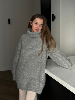 Свитер Альма серый