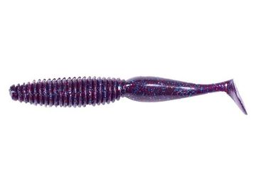 Виброхвосты съедобные LJ Pro Series MegaWorm 3,0in (7,6 см), цв. S63, 7 шт.