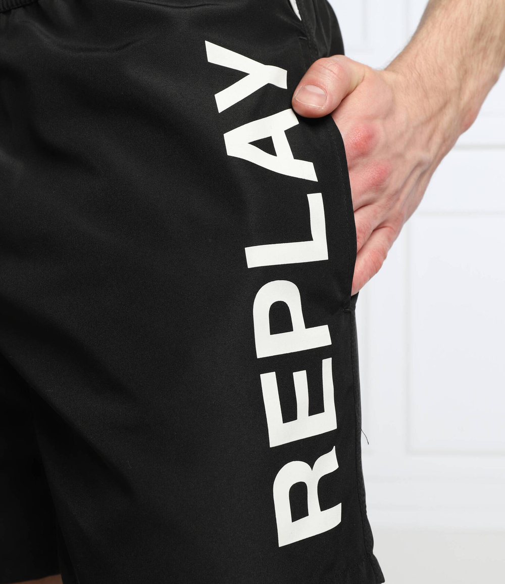 шорты для плавания Replay - черный(LM1098.000.82972R)