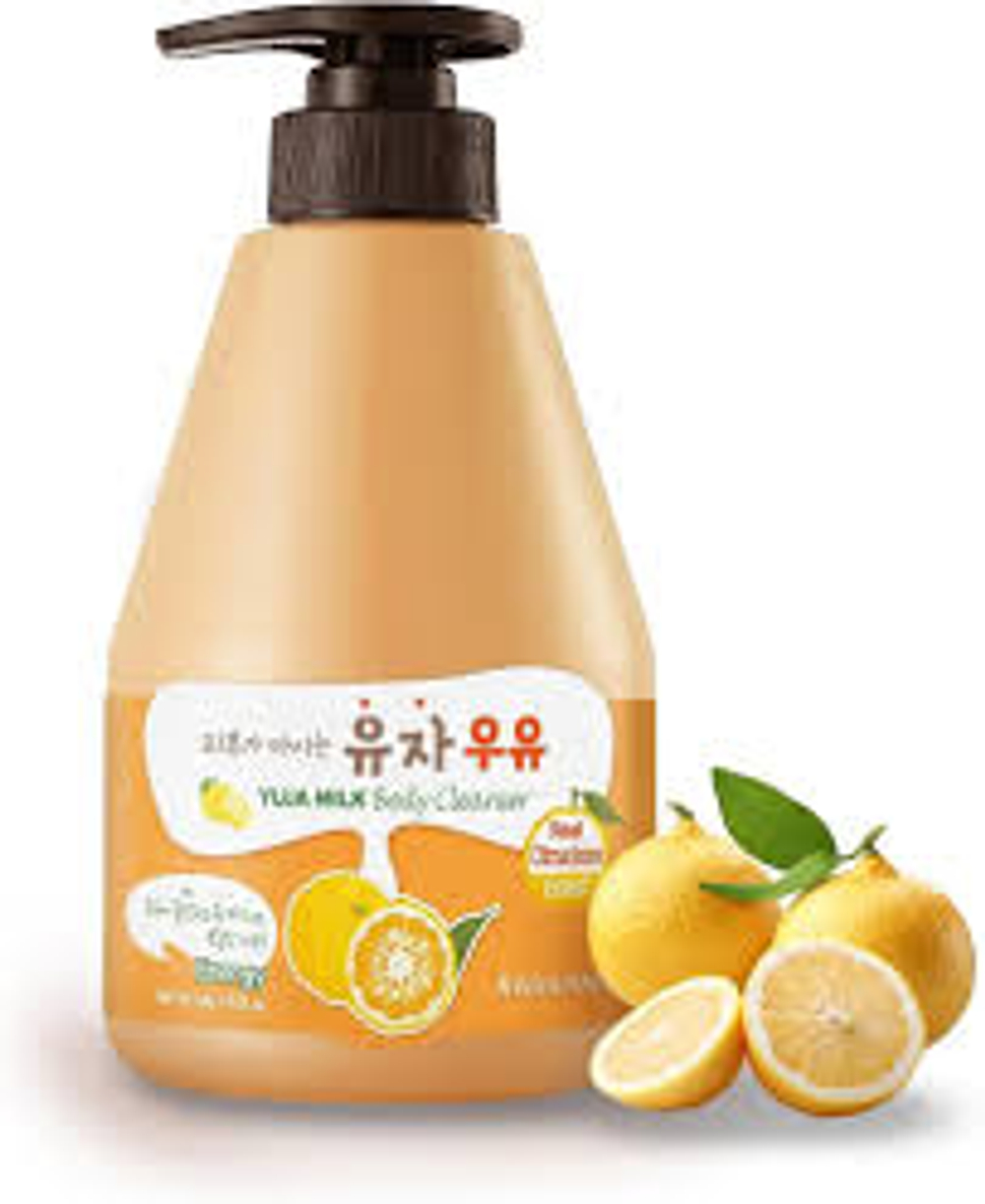 Kwailnara Гель для душа с экстрактом юдзу Kwailnara Yuja Mik Body Cleanser,560г