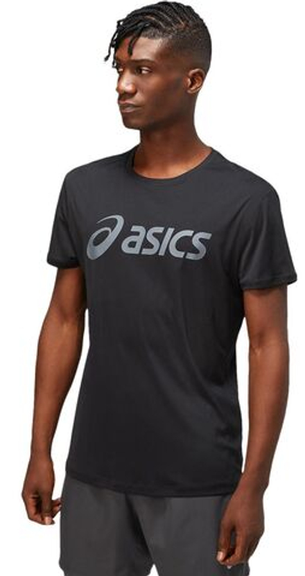 Мужская теннисная футболка Asics Core Asics Top - черный, серый