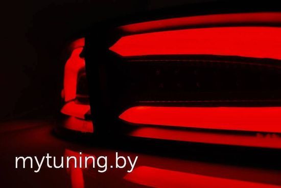 Задние фонари Seat Ibiza 3 smoke led bar