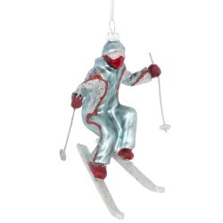 GAEM Украшение новогоднее "Лыжник", L11 W9 H12 см