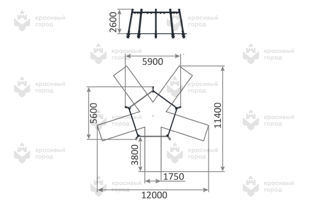 Качели круговые