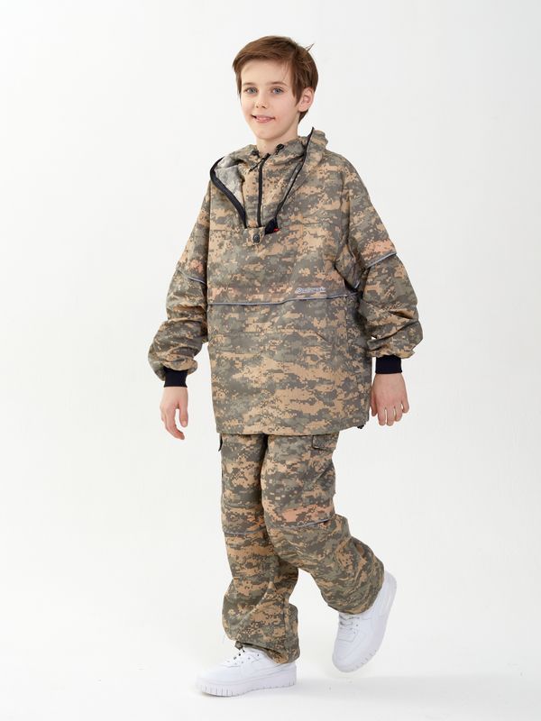 Костюм летний Антигнус-Детский ткань Сорочка цвет 128/2 (светлый пиксель)