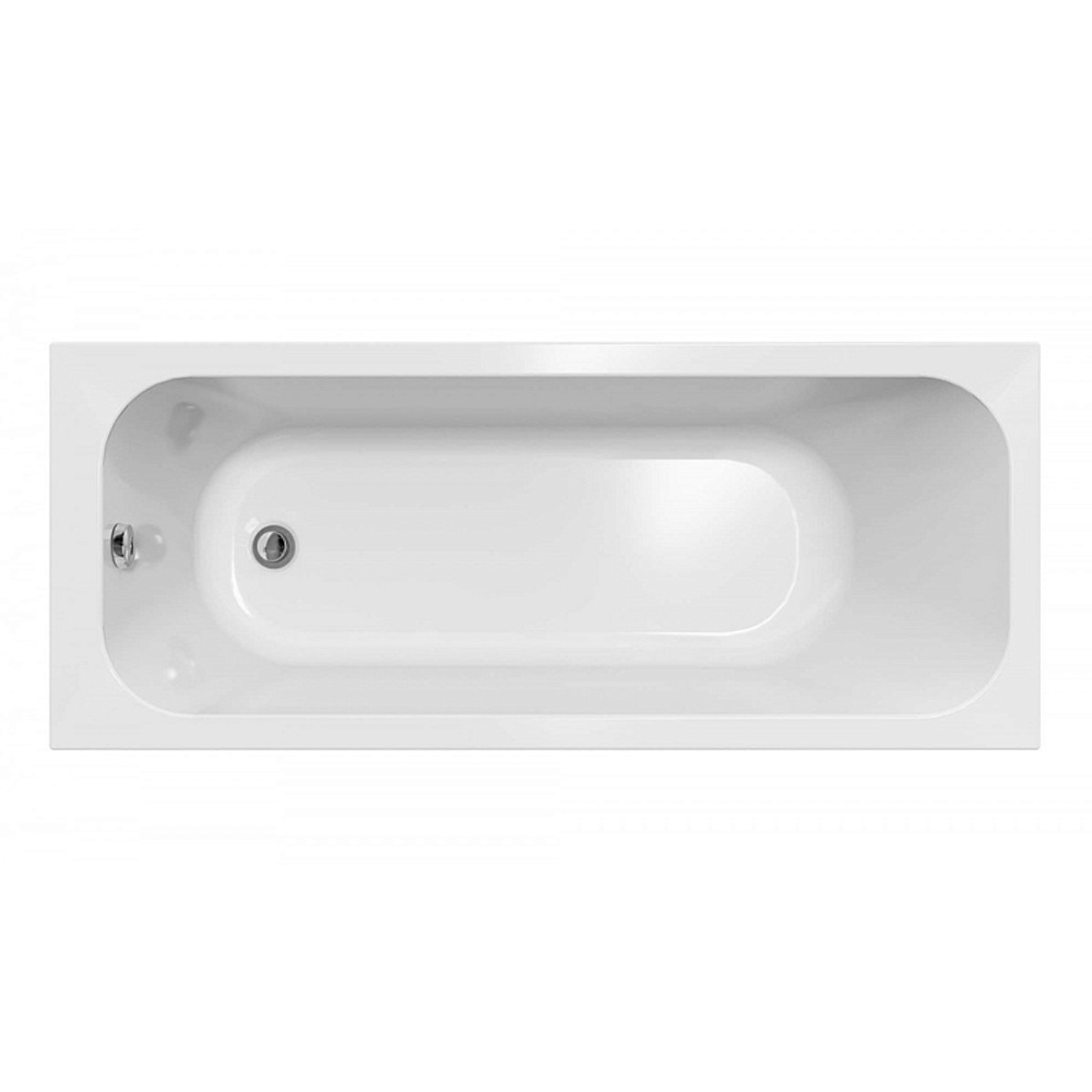 Ванна акриловая Santek Ламма 160х70 пристенная (1.WH50.1.767)