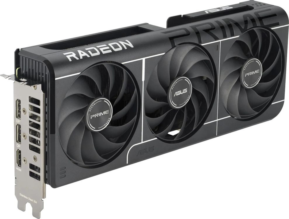 Видеокарта ASUS AMD  Radeon RX 9060XT PRIME-RX9060XT-O16G 16ГБ PRIME, GDDR6, OC,  Ret