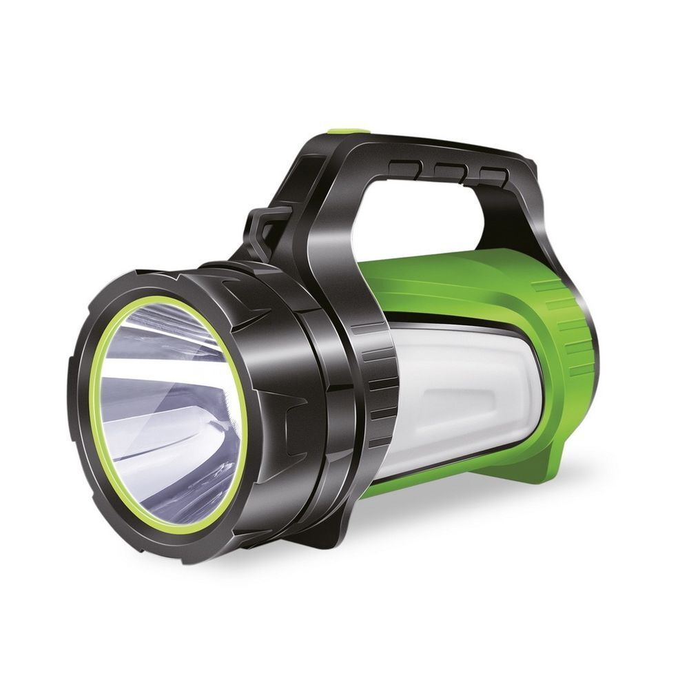 Фонарь ручной, встр акк, прожект, Smartbuy, пластик, SBF-502-K