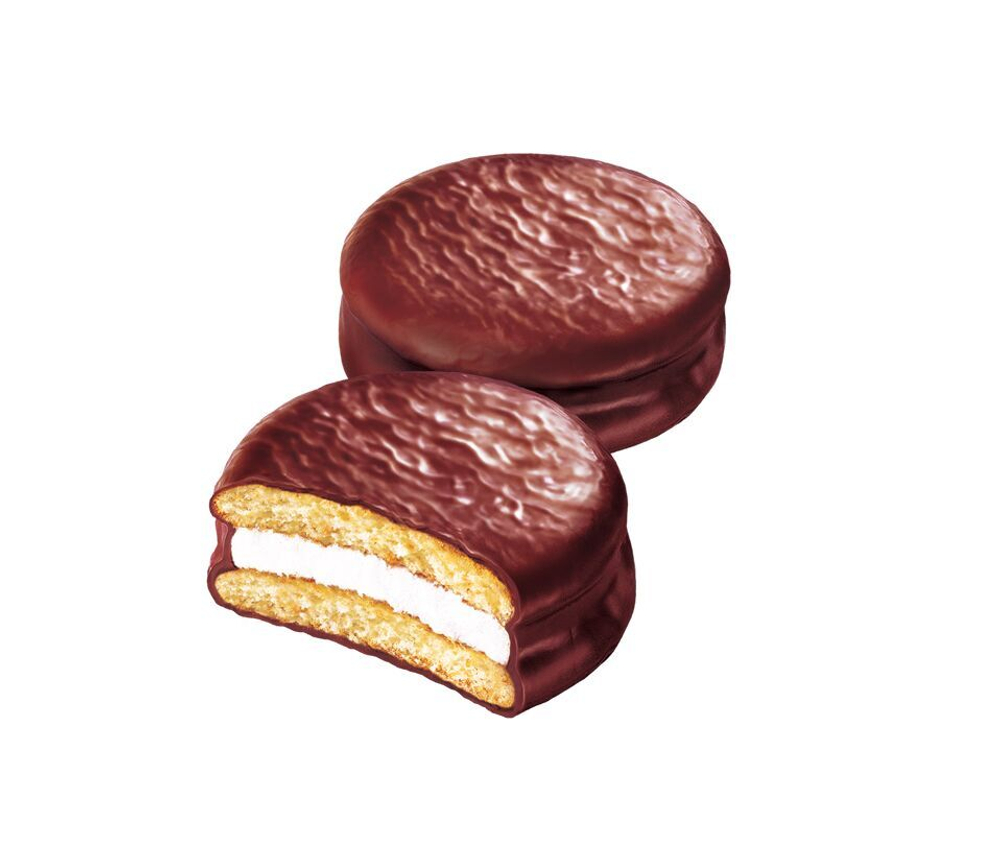 Печенье ЛОТТЕ Чоклэт Пай (LOTTE CHOCOLATE PIE) х/к 336 гр (28 гр х12)