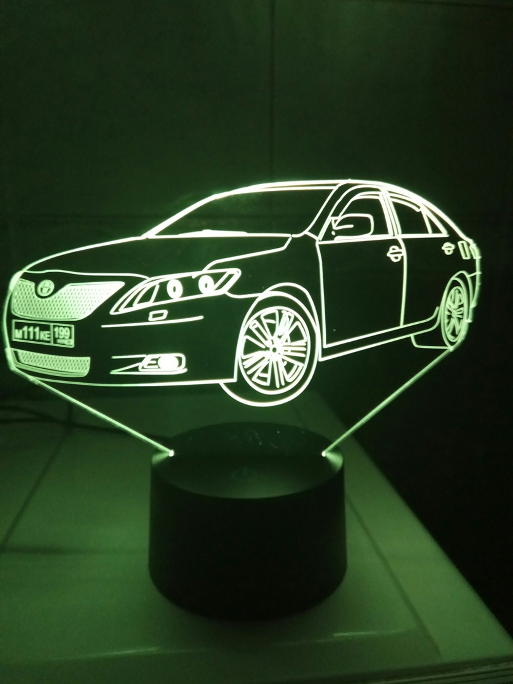 3Д-светильник "Автомобиль - Тайота Камри (Toyota Camry)"