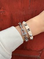 БРАСЛЕТ «MISTRESS» 04 МОЛОЧНЫЙ