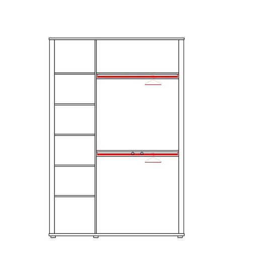 Гардероб ALBA, FRATELLI BARRI