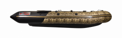 Лодка Таймень NX 3800 НДНД PRO, 3800*1680*465 мм., цвет камуфляж - черный