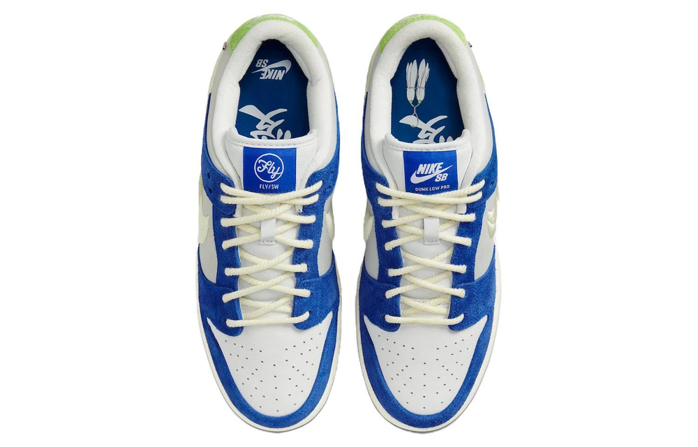 Кроссовки Fly Streetwear X Nike Dunk Sb "Gardenia"