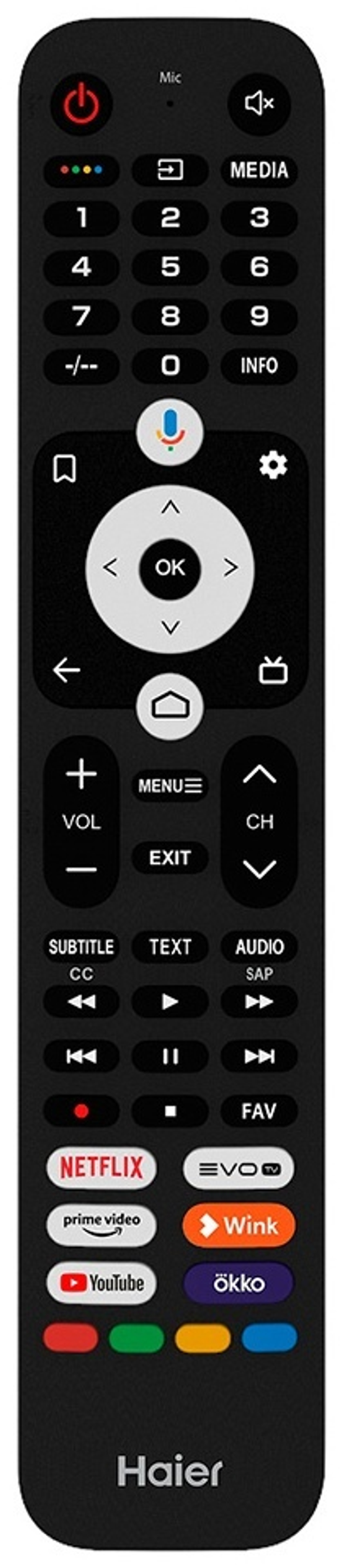 Телевизор Haier 32 Smart TV H1 81 см черный