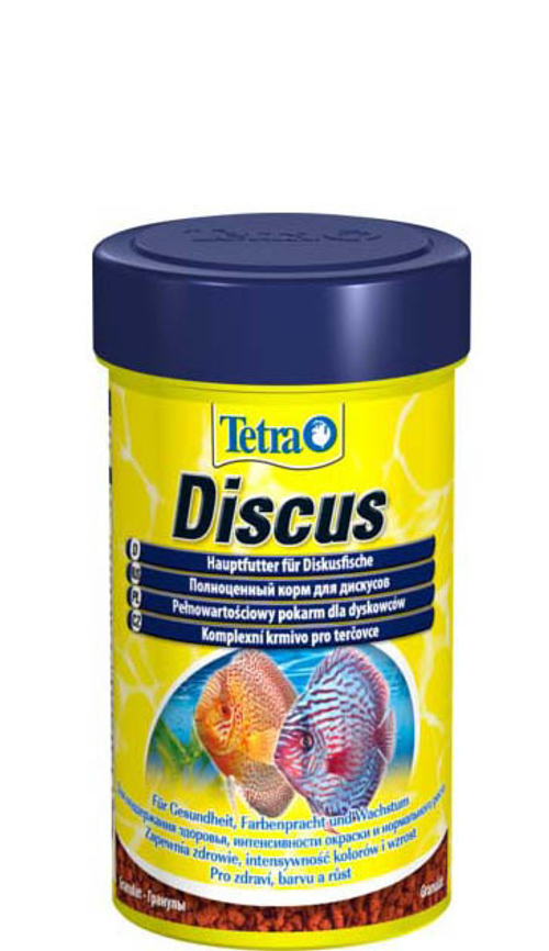 Корм для рыб TetraDiskus, для дискусов в гранулах, 100 мл.
