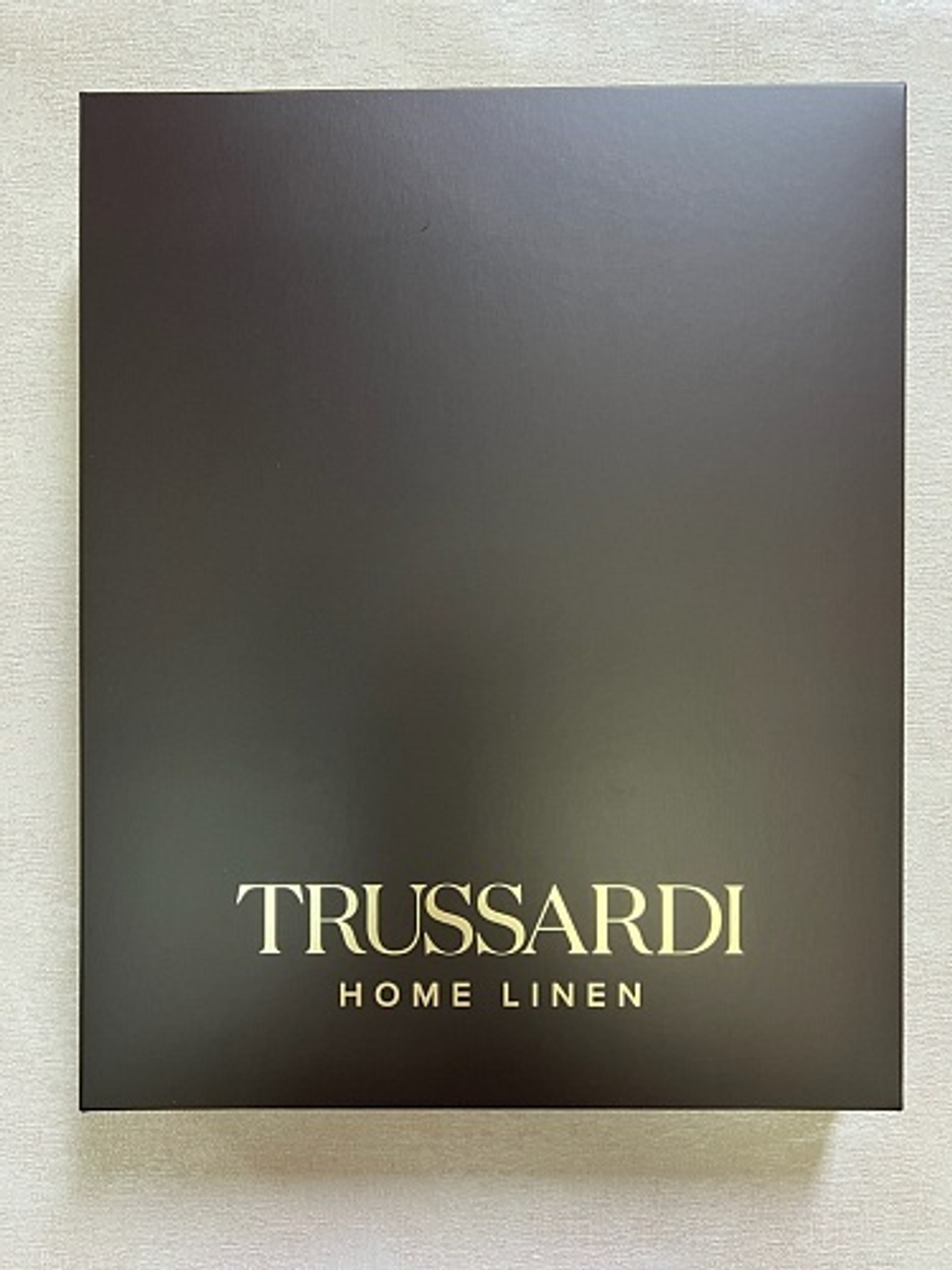 Комплект полотенец 2шт Trussardi Ribbon Dark Grey