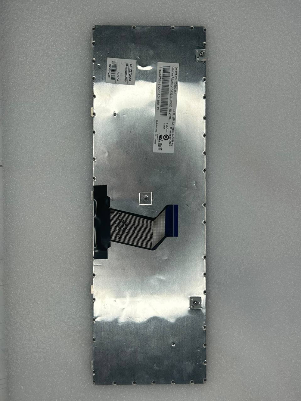 Клавиатура для ноутбука Lenovo G580/G585/G780/V580/Z580/Z585 раскладка - русская, без подсветки, черная (25202457), оригинал