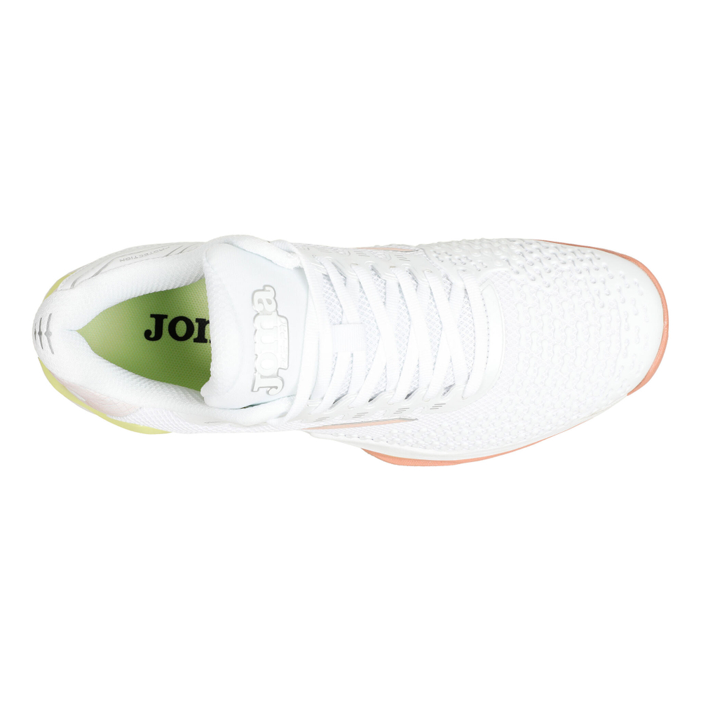 Женские теннисные кроссовки Joma ACE Clay Court Shoe Women - White, Apricot