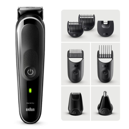 Триммер электрический Braun MGK3440 Blk/Grey 8в1 7 насадок тип 5513