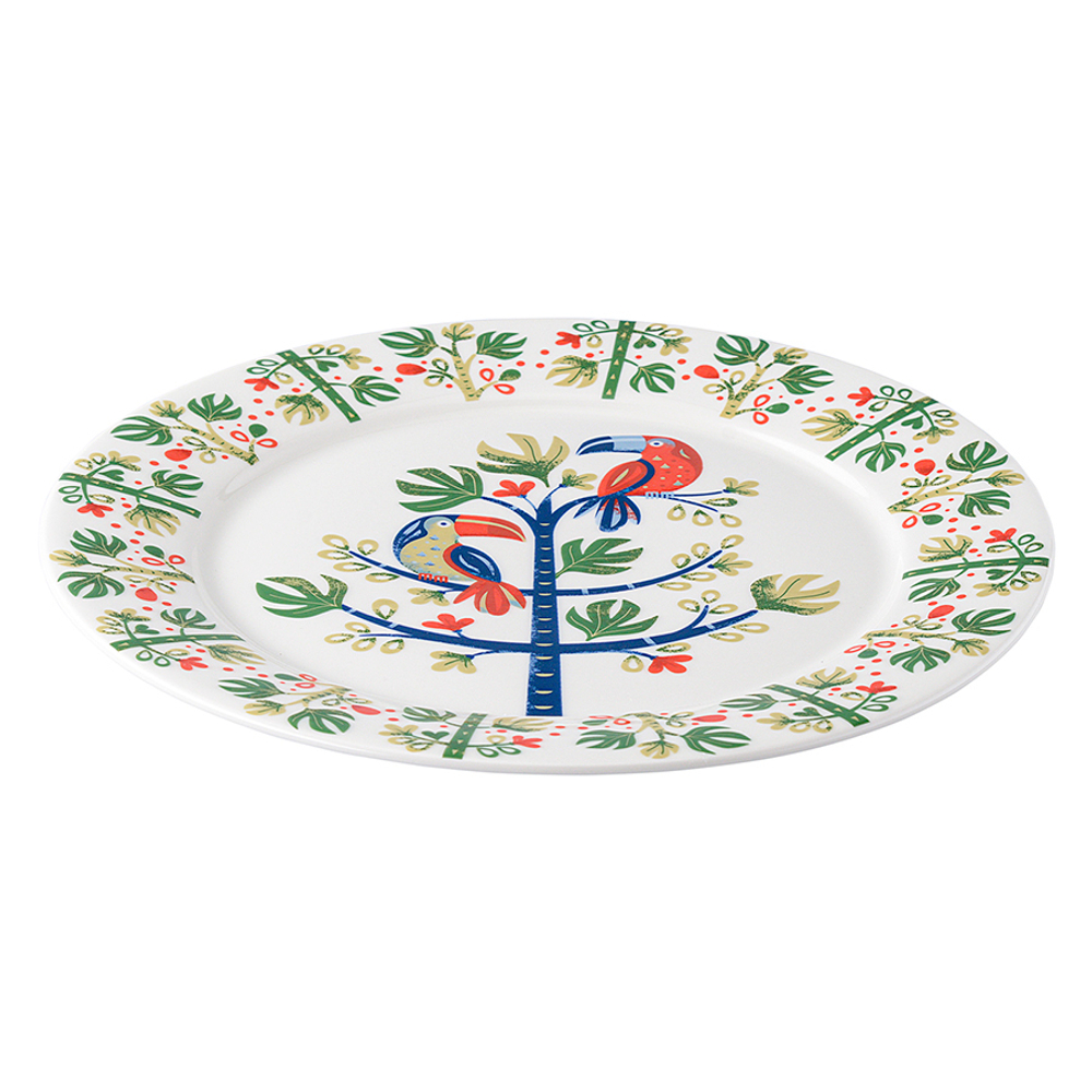Тарелка toucan из коллекции birds of paradise, D28 см