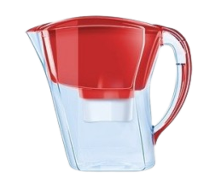 Водоочиститель Кувшин модель Аквафор Премиум (рубиново-красный) + контейнер, арт.и2200
