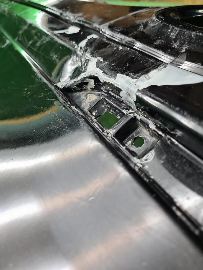 Бампер задний Mercedes S w222 (2013-2017)