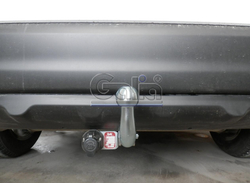 Фаркоп оцинкованный Galia N054A для Nissan Qashqai 2007-2014, Qashqai 2 2014-(паспорт и сертификат в комплекте)(без электрики)
