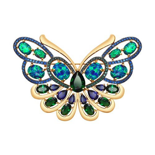 Брошь Бабочка