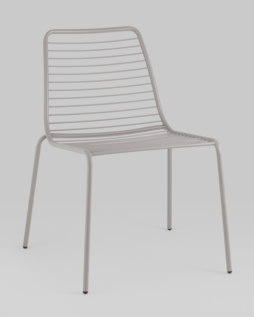 Стул Дели металл серый