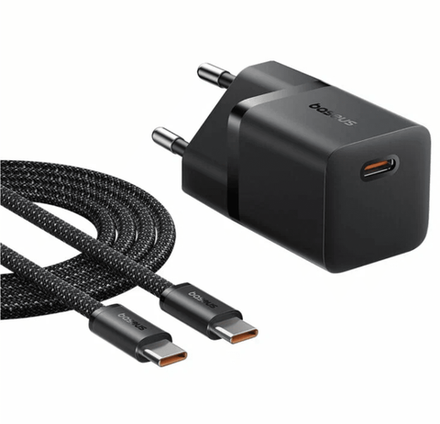 Блок питания Baseus GaN5 Fast Charger (mini) 1C 25W