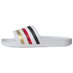 Adidas Adilette Aqua Slide Slippers Unisex White/Black/Gold