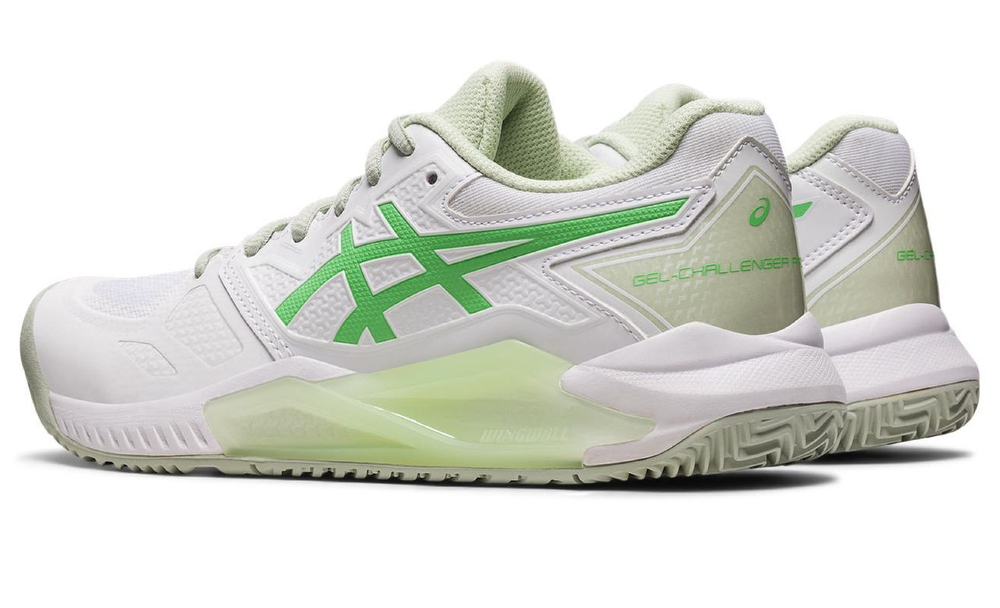 Женские кроссовки для Падел Asics Gel-Challenger 13 Padel - white/tourmaline