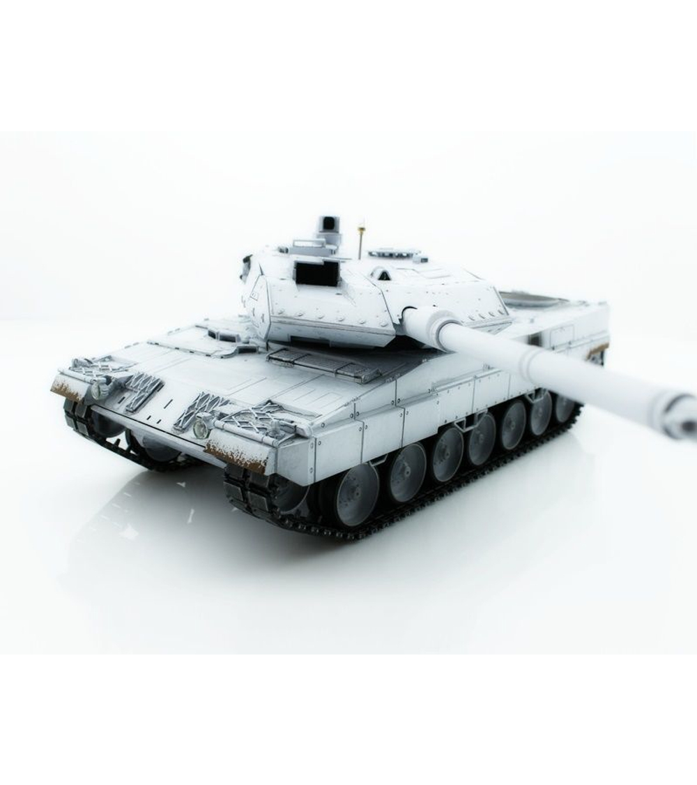 Радиоуправляемый танк Taigen 1/16 Leopard 2 A6 (Германия) (для ИК танкового боя) UN 2.4G RTR, деревянная коробка