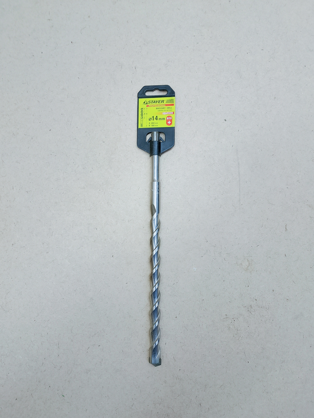 Бур Stayer PROFI по бетону хвостовик SDS+ 14*260