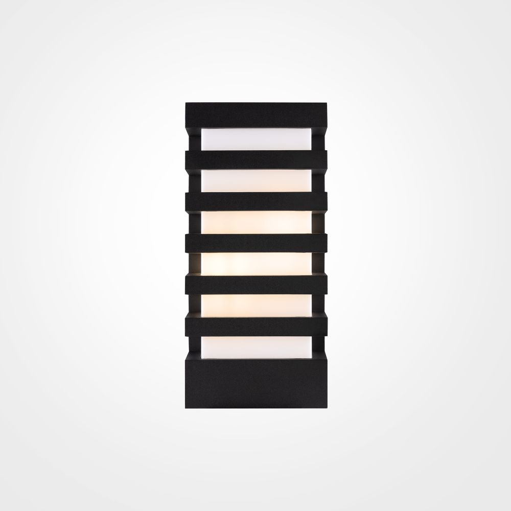 Уличный настенный светильник Outdoor O034WL-02B