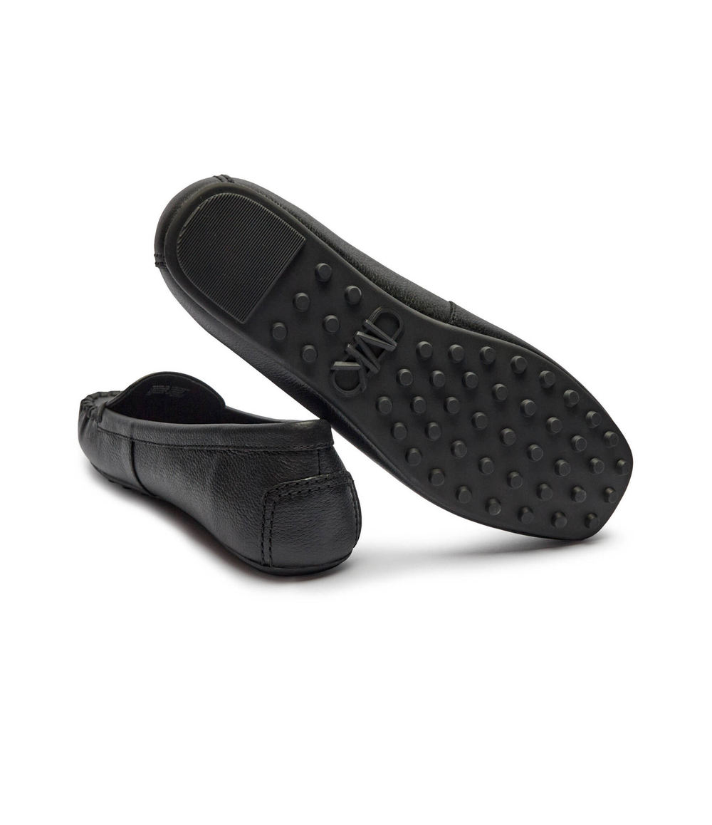 Кожаные мокасины eve moc Michael Kors - черный(40T4EVFR1L)