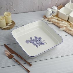 Салатник 1800 мл 25*25 см h6 см квадратный Sea Flower P.L. Proff Cuisine [6]