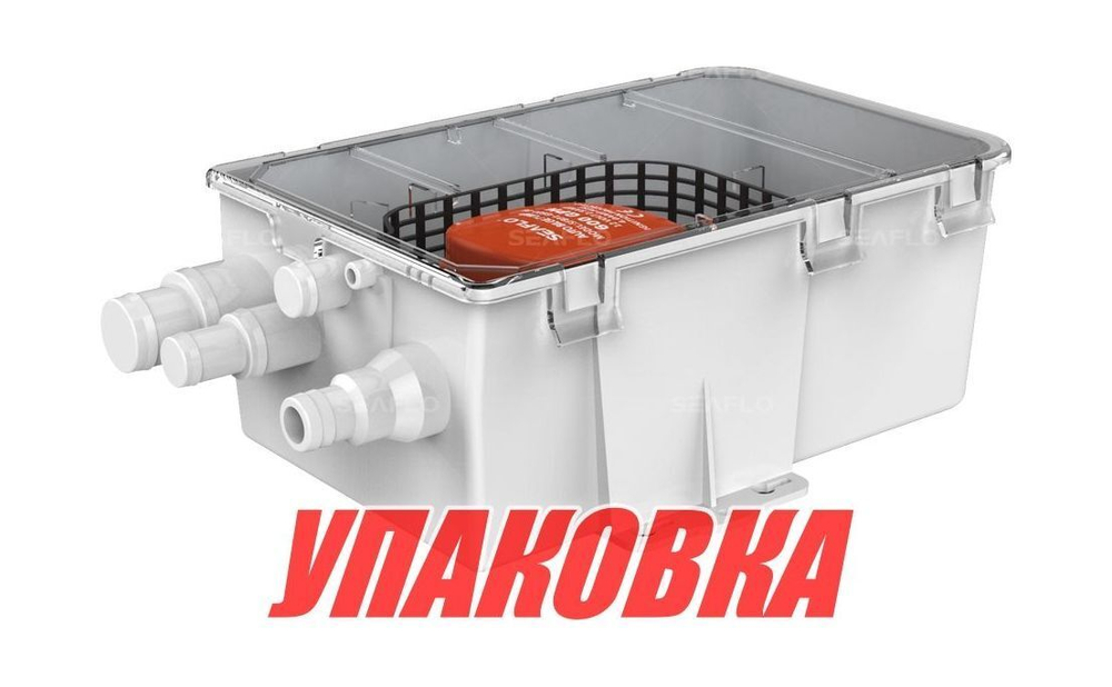 Бак откачки воды из душа 750 GPH, 24 В, SeaFlo (упаковка из 3 шт.)