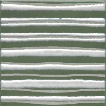 Декор Бахия 3 зелёный глянцевый (KMD3STA023GN)