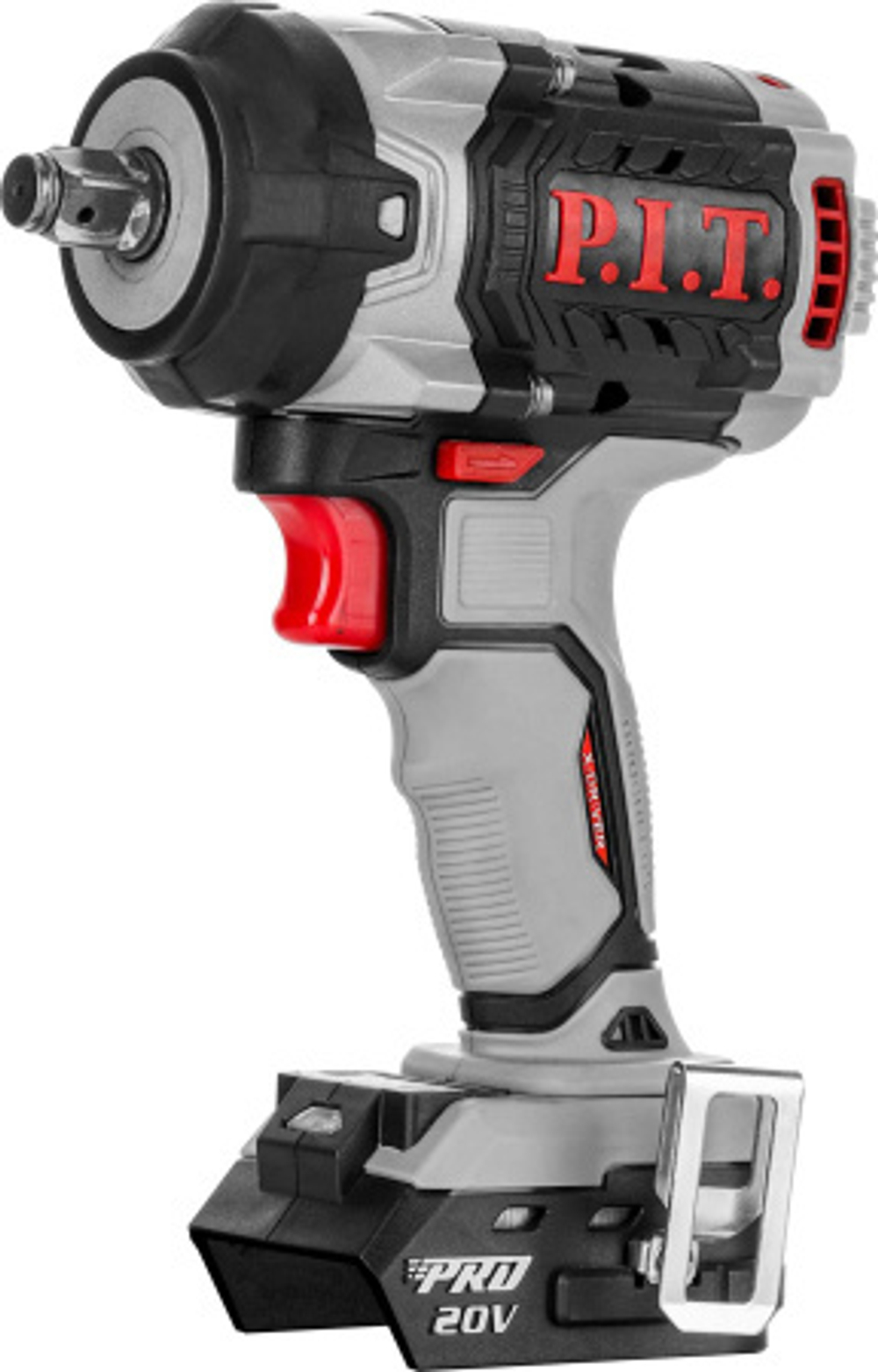 Гайковерт IMPACT аккум. бесщеточный P.I.T. PIW20H-600A /2