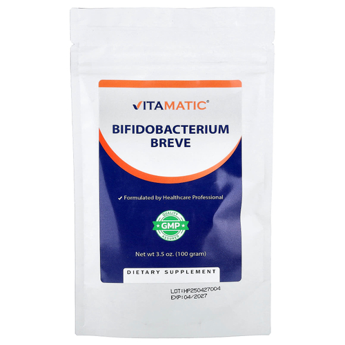 Vitamatic, бифидобактерии бреве, 100 г (3,5 унции)