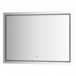 Зеркало Evoform со встроенным LED-светильником 29,5 W 100х70 см Сенсорный выключатель