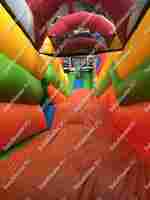 Коммерческий надувной батут "Большой зверинец" 9*5,5*7,7 м