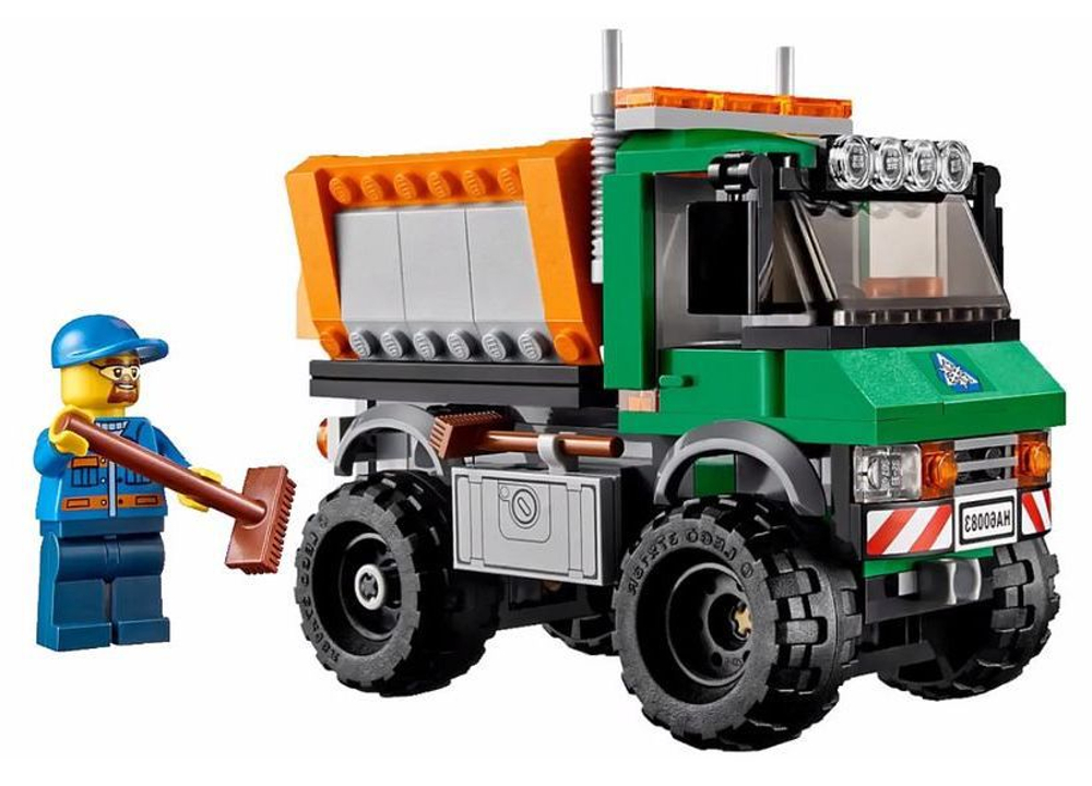 LEGO City: Снегоуборочный грузовик 60083 — Snowplough Truck — Лего Сити Город
