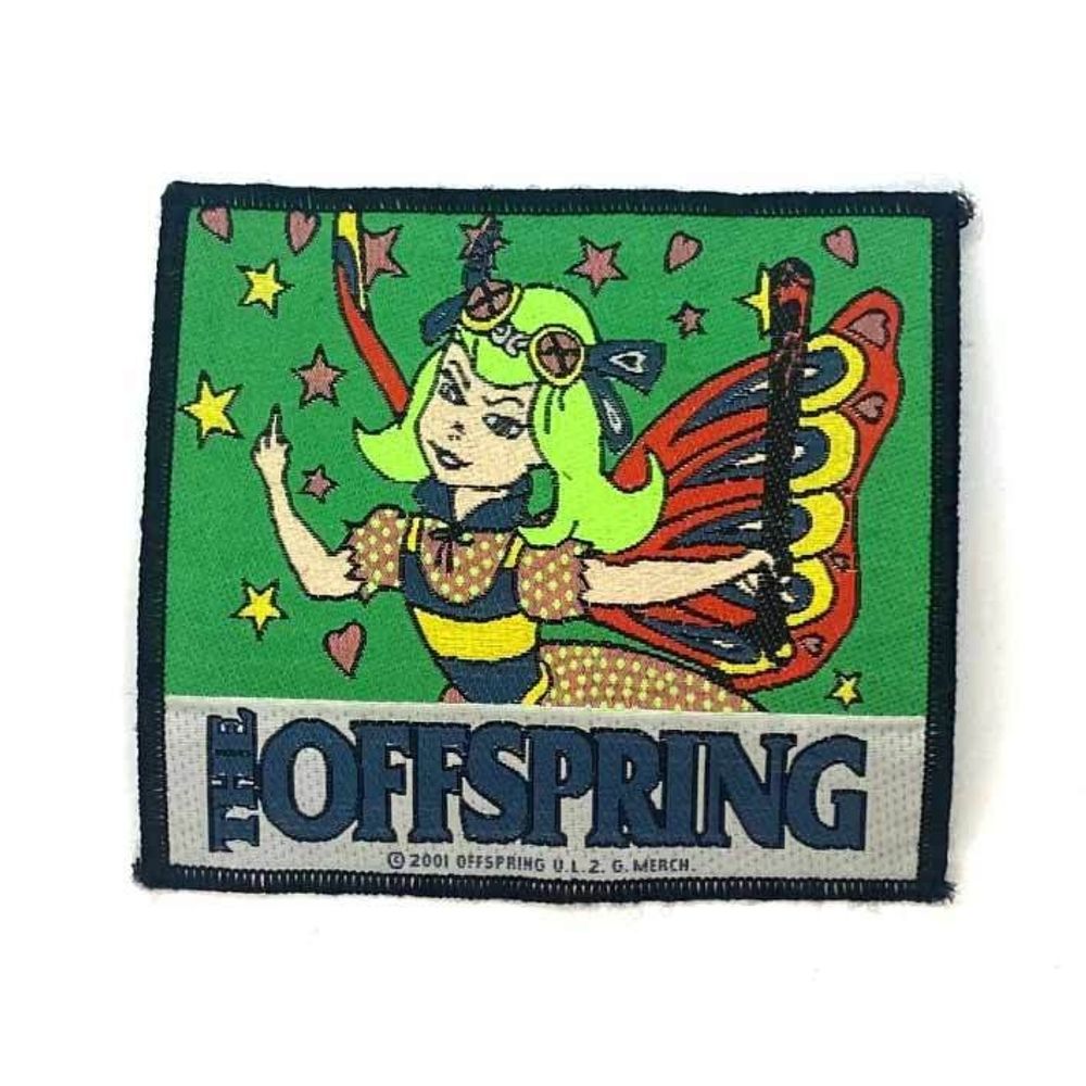 Нашивка The Offspring девочка с крыльями