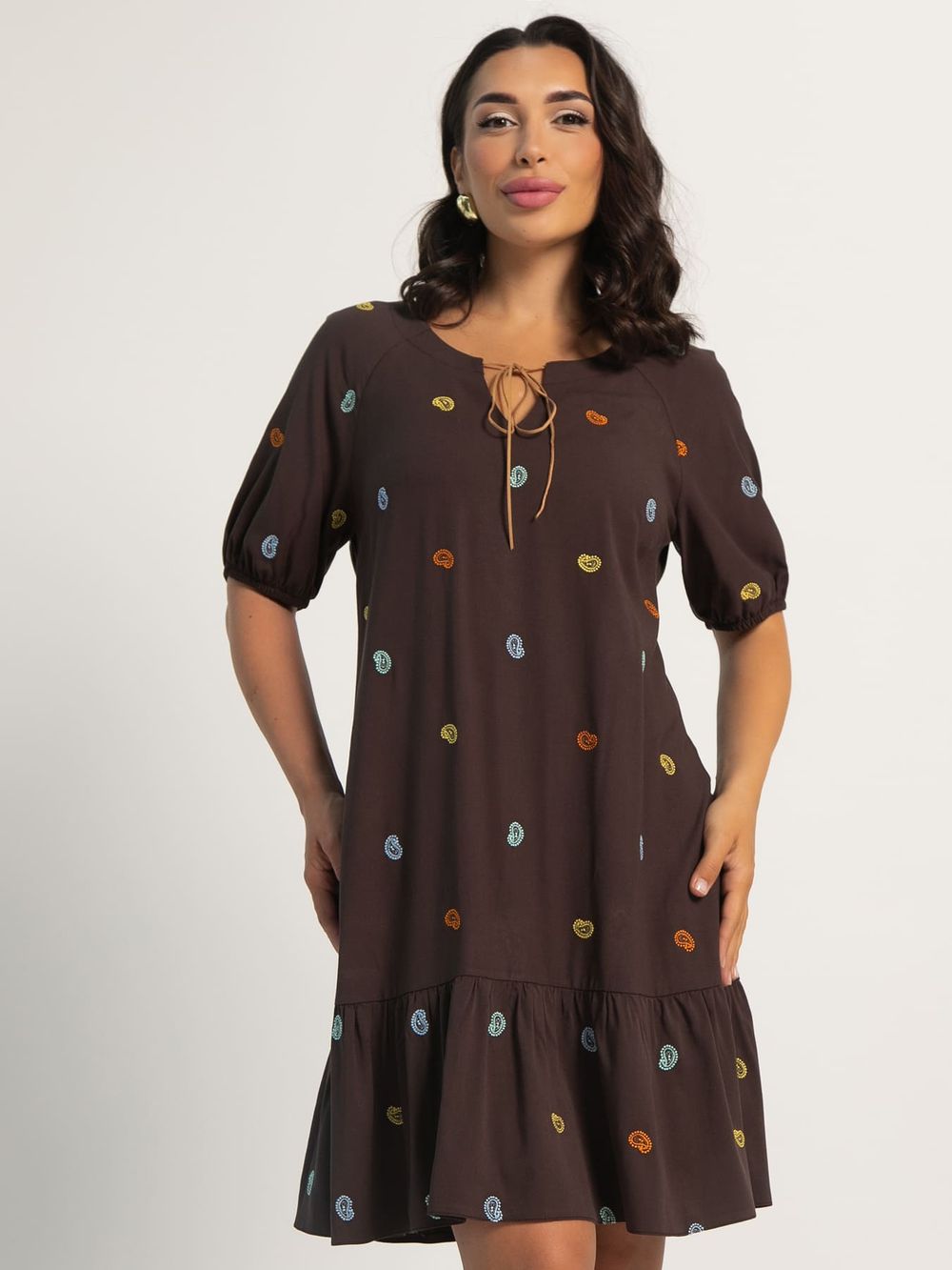 Платье Вечер в провансе (шоколадное) П15982-9М LT Collection