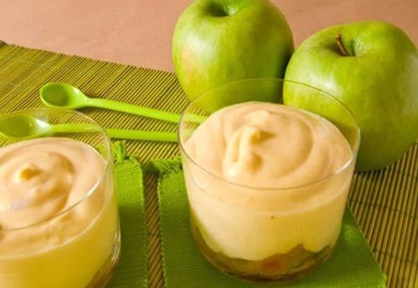 КАРАМЕЛЬНЫЙ МУСС С ЯБЛОКАМИ